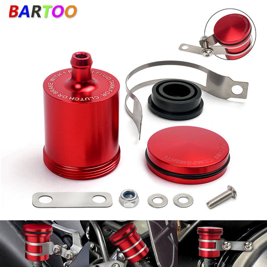 Universal Motorcycle Brake Clutch Master Cylinder Oil Fluid Reservoir Tank Cup Q
