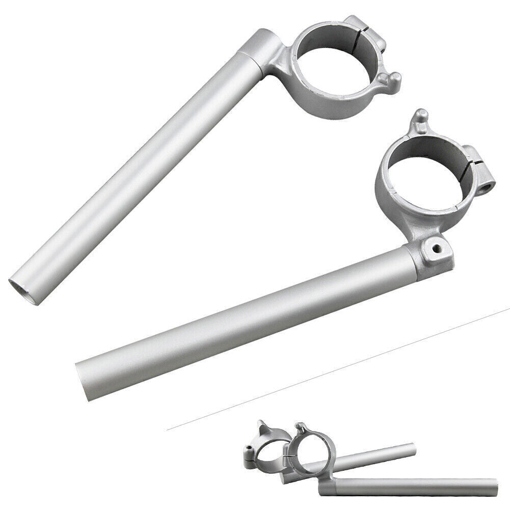 for SUZUKI GSXR 600/750 2006 2007 2008 09 2010 Silver Handlebar Handle Bar Clip Q