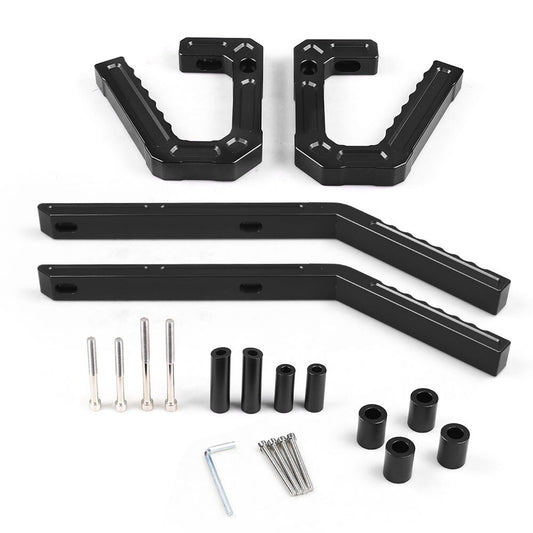 Aluminum front and rear grip handle kit for 2007-2018 for Jeep for Wrangler JK