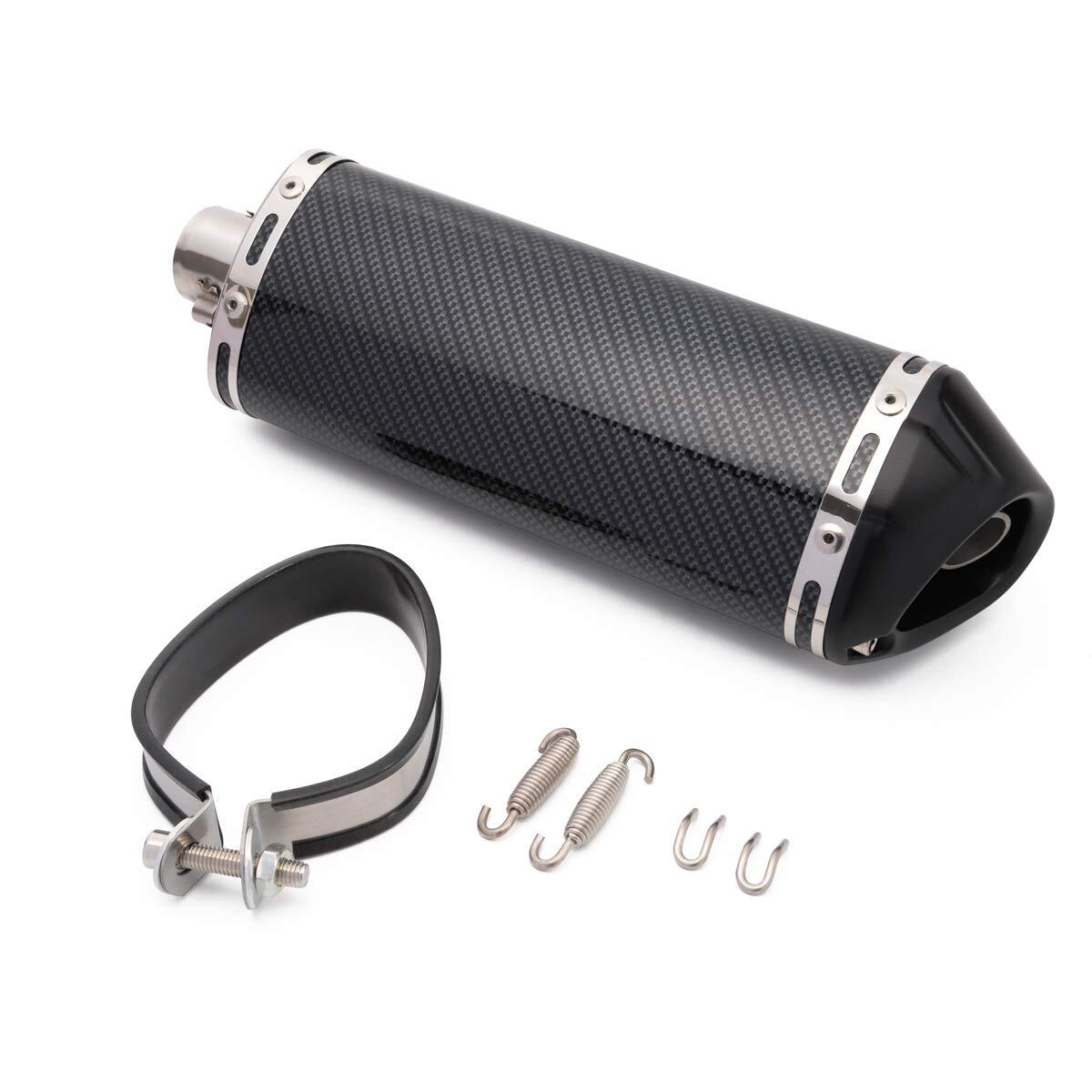 Universal Motorcycle Exhaust Muffler Tail Pipe w/ DB Killer Slip On 38mm