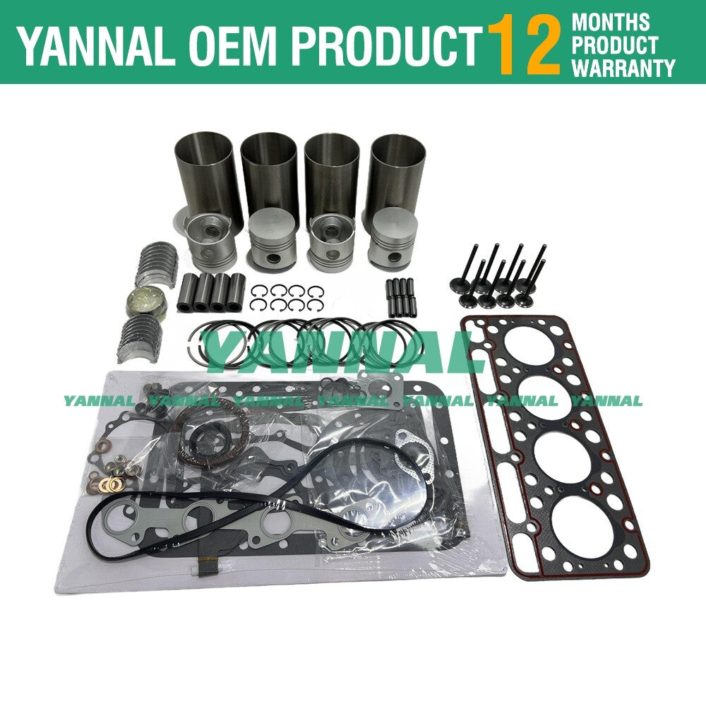V1501 Engine Overhaul and Reconstruction Kit for Tractors with Washer Kit and Bearing Rings