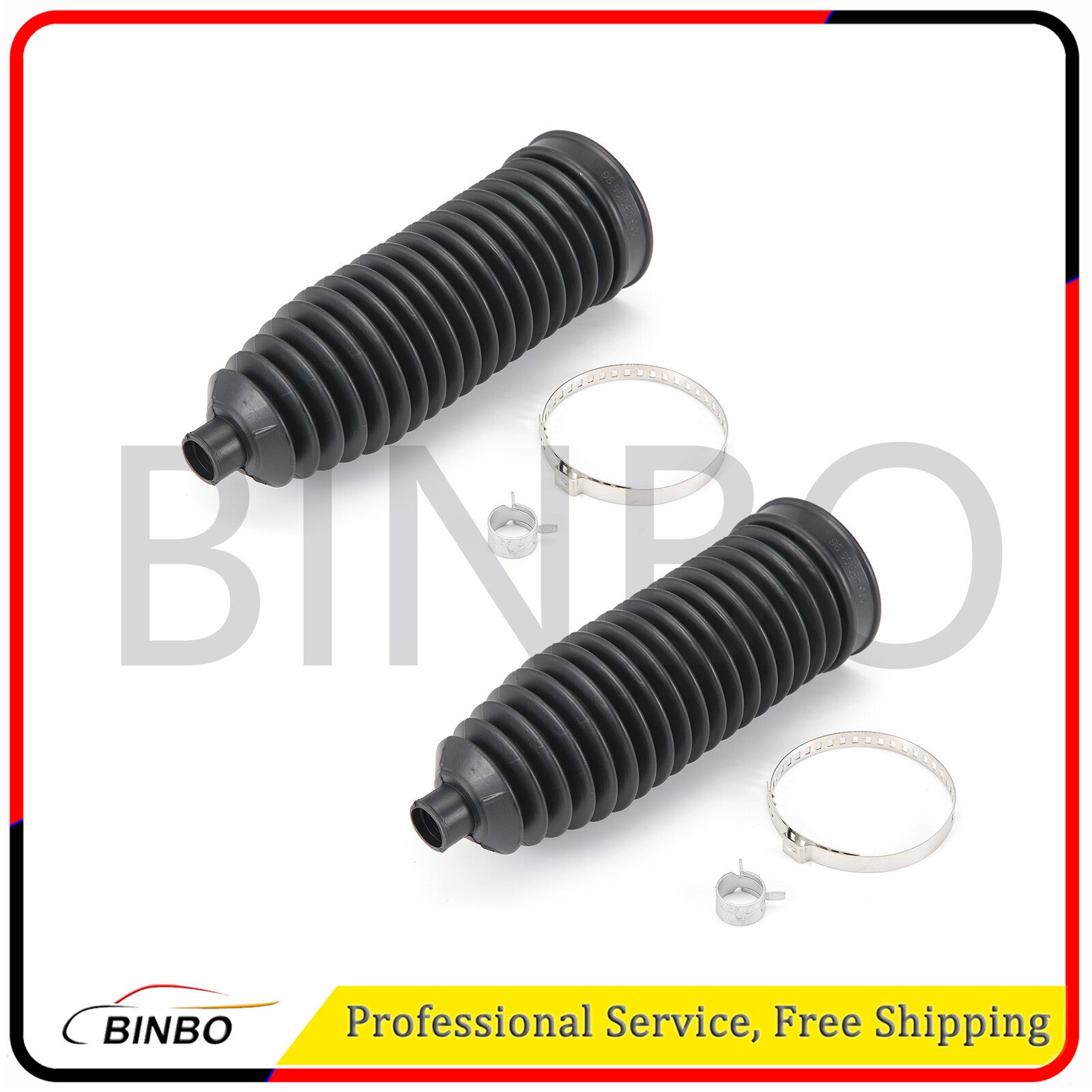 2 Set Steering Bellow Front for Mercedes C200 C300 C350e E200 E350e A2054600696 Q