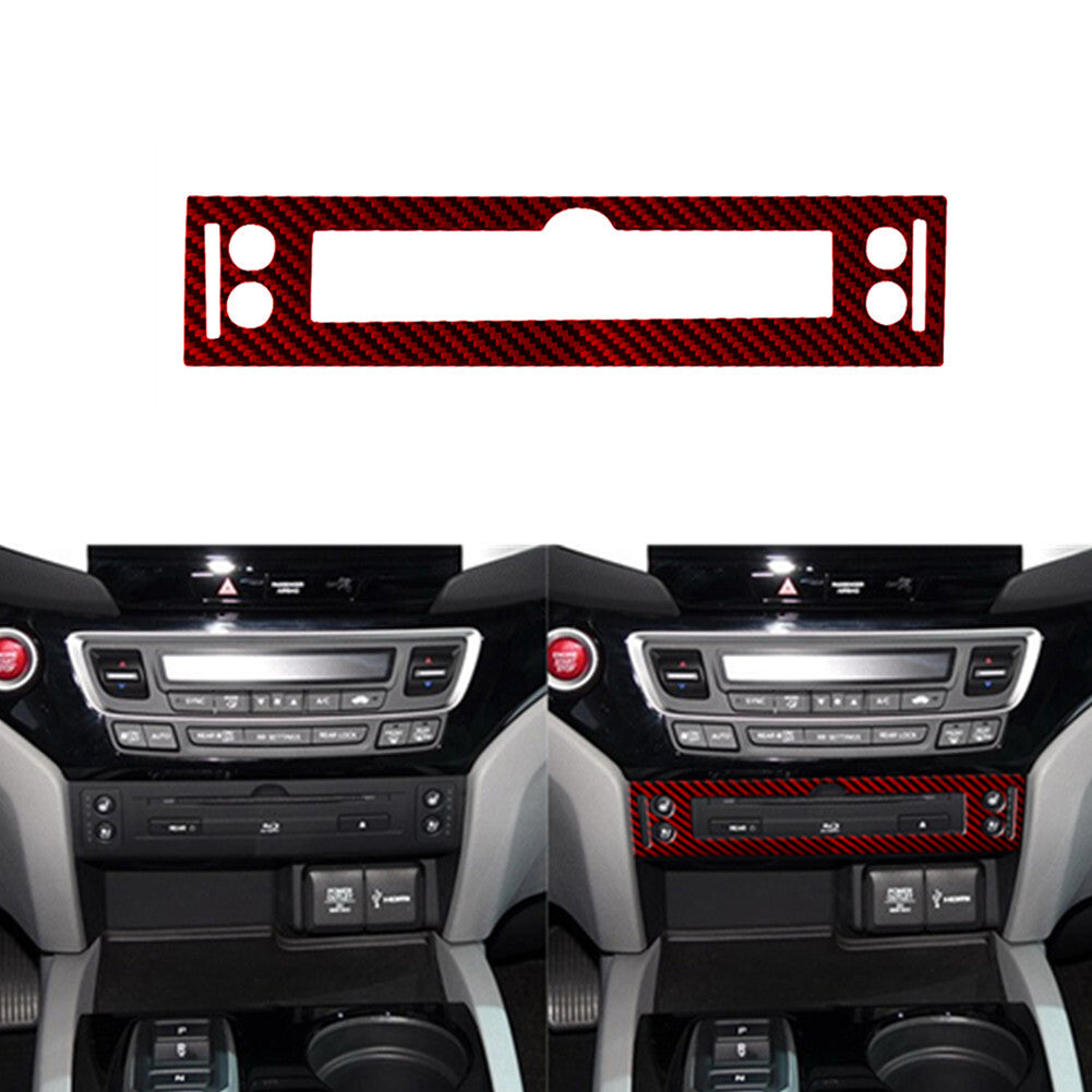 2Pcs Red Carbon Fiber Front Window Buttons Trim for Dodge Journey 2009-10 SXT SE v