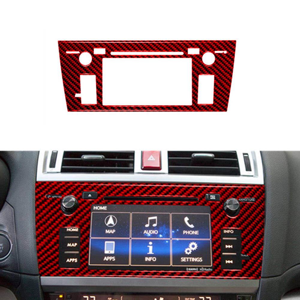 For Quest 2004-2006 Red 2Pcs Rear Window Switch Button Trim Cover Type B v
