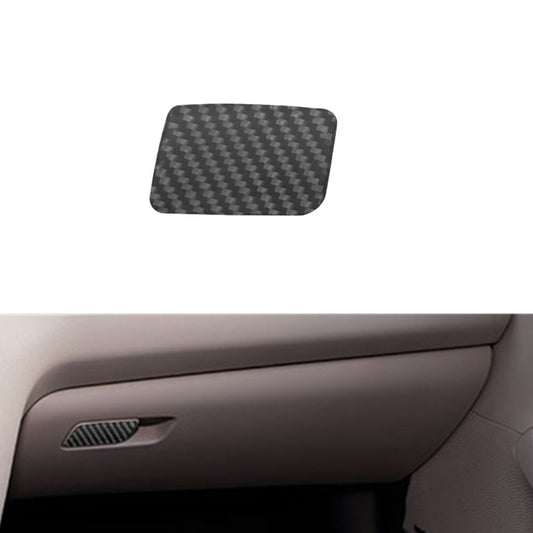 Carbon Fiber for Co -pilot Glove Box Lattch Trim for Hyundai for Veloster JS 2019-2022