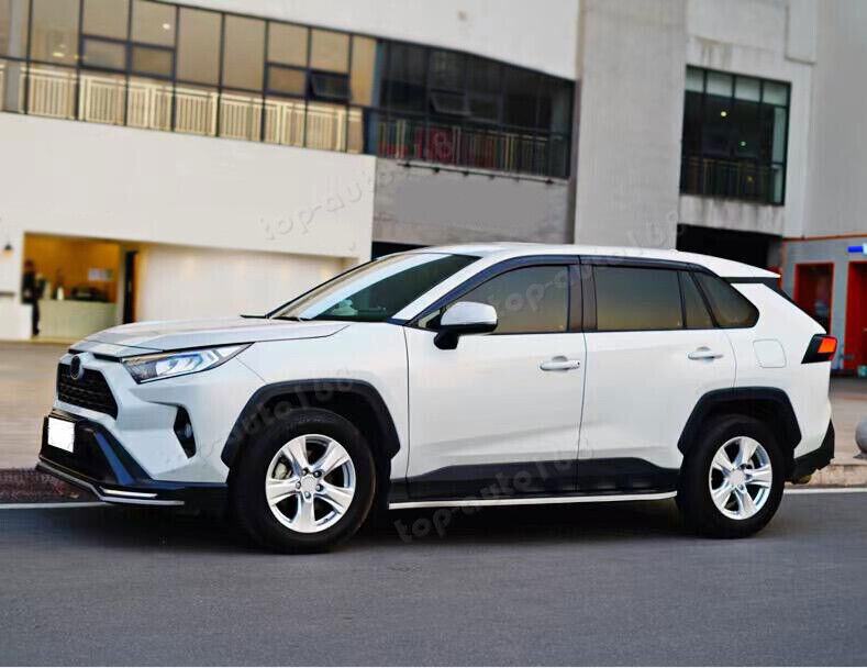 for Toyota RAV4 2019-2024 Black Side Window Visors Sun Rain Guard Vent Deflector