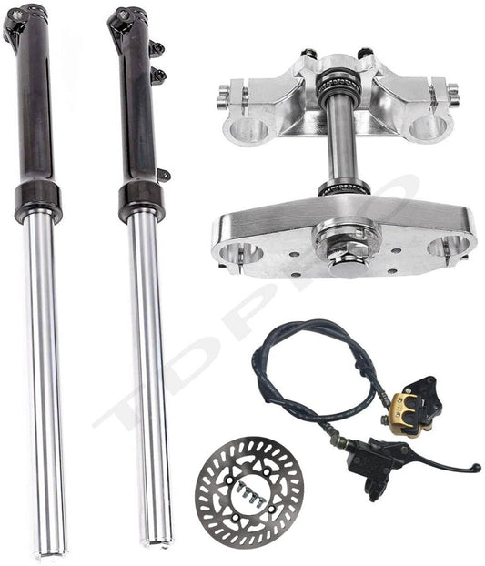 25-inch front fork impact three-tree clamp dirt pit bicycle Taodao SSR Apollo CRF50 70