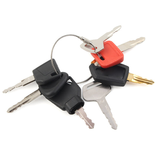 7 Heavy Equipment Construction Ignition Key Set For Case For Komatsu For JCB Q