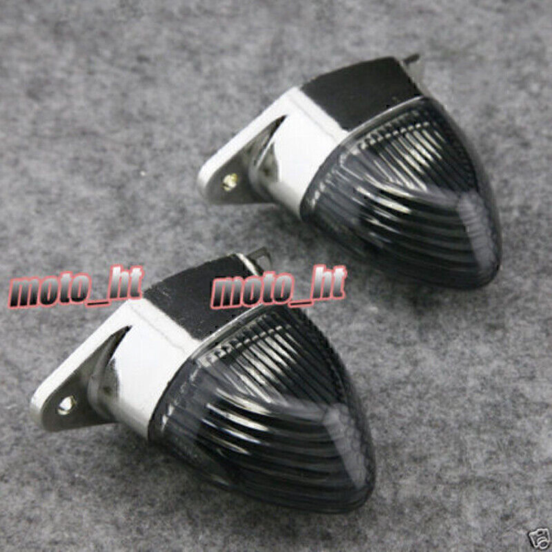 Blinker Gl?ser Lampe Glas Linse f¨¹r for Kawasaki ZX10R 04-05 ZX6R rauchgrau