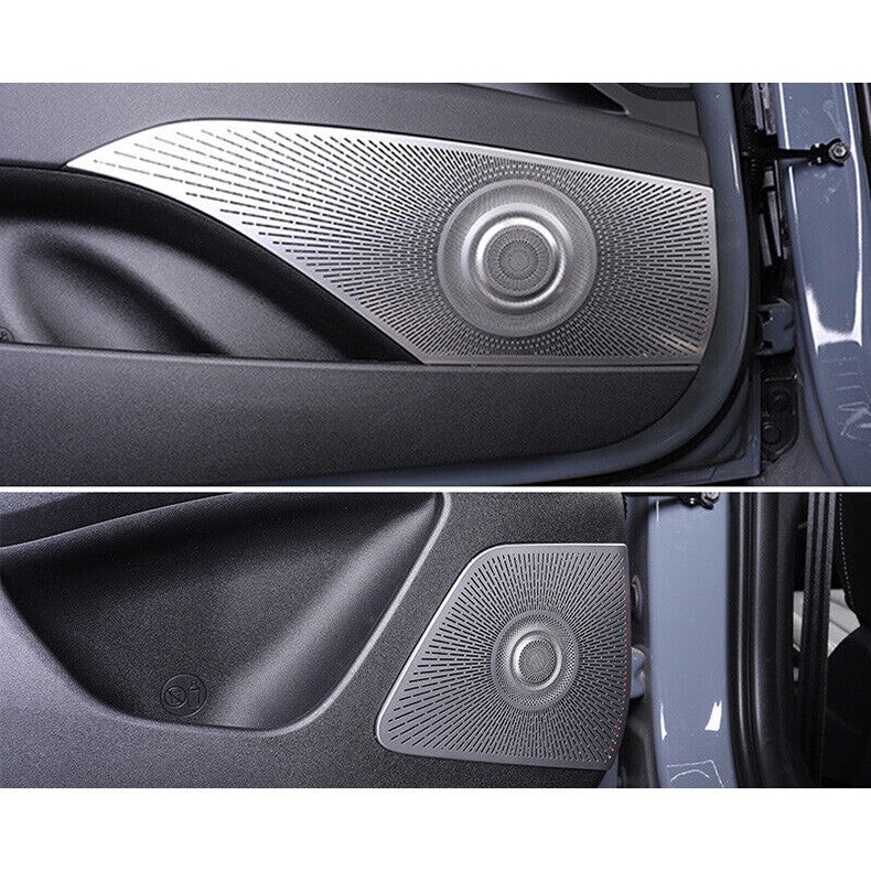 For Silverado 1500 2019-21 Grille LED Light Style Grill Trim 3P v