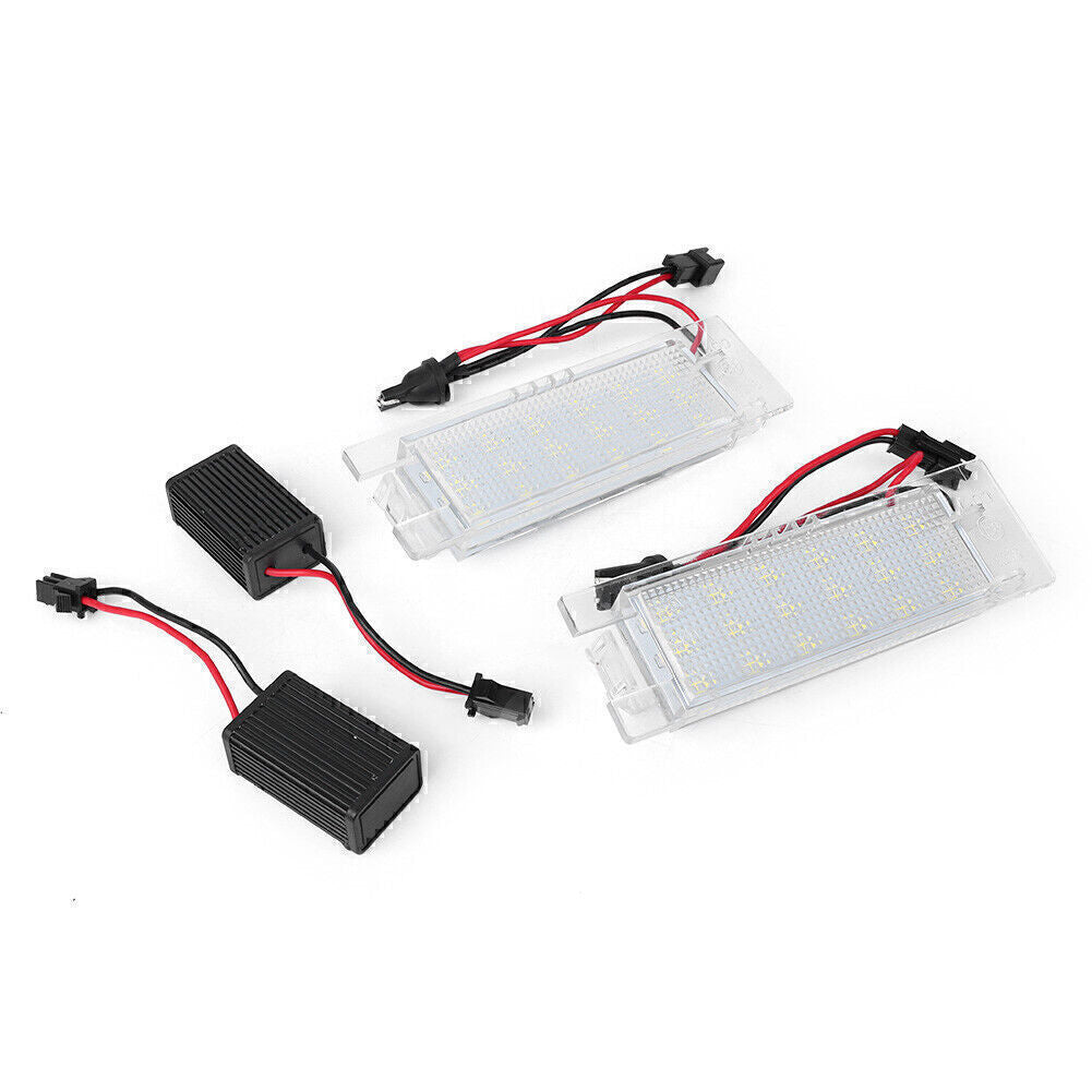 LED Number Plate Lights License Plate Light Rear Lamps for Opel Zafira Universal