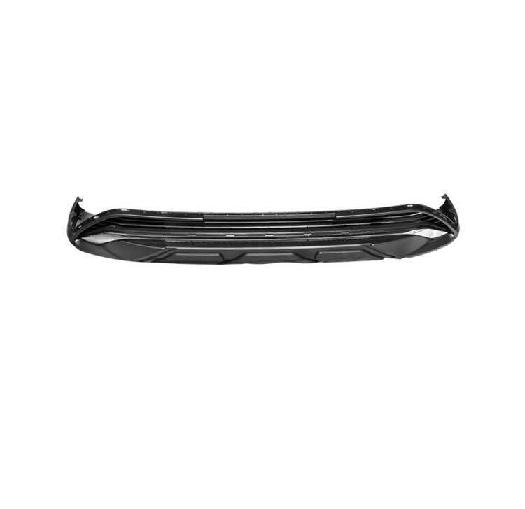 Gloos Front Bumper Lip Spoiler Splitter for Toyota Highlander Black 2020-2022