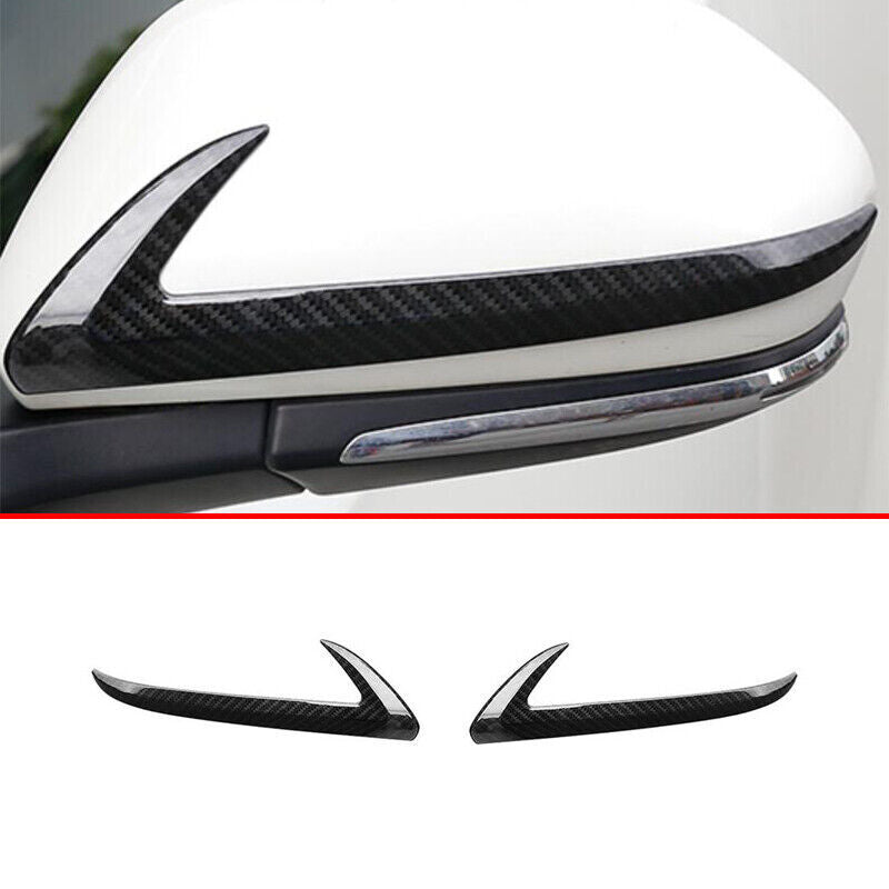 for Lexus ES350/300h/250 2019-22 Carbon Look Steering Wheel Moulding Cover Frame v