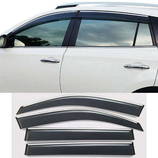 for Toyota RAV4 2006-2012 Car Window Wind Visors Sun Rain Guard Vent Deflectors