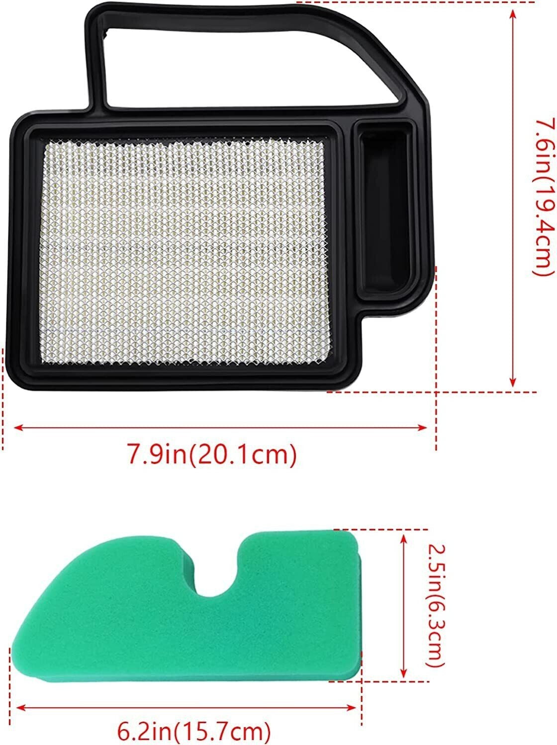 Air Filter Pre Filter for MTD 17-Z-Series Engine Troy-Bilt Bronco Thouroghbred