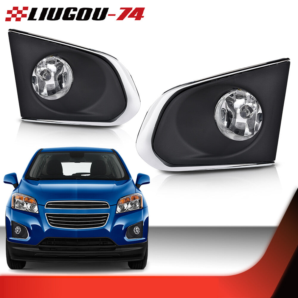 Fits 2015 for Trax LS LT LTZ Clear Fog Light Anti-Collision Light with Bulb - v