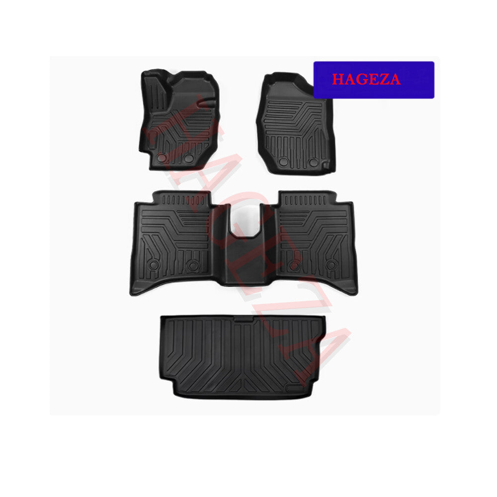 TPE Floor Mats Liners for Suzuki for Jimny 4Door Automatic Gear Left Hand Drive 4pcs