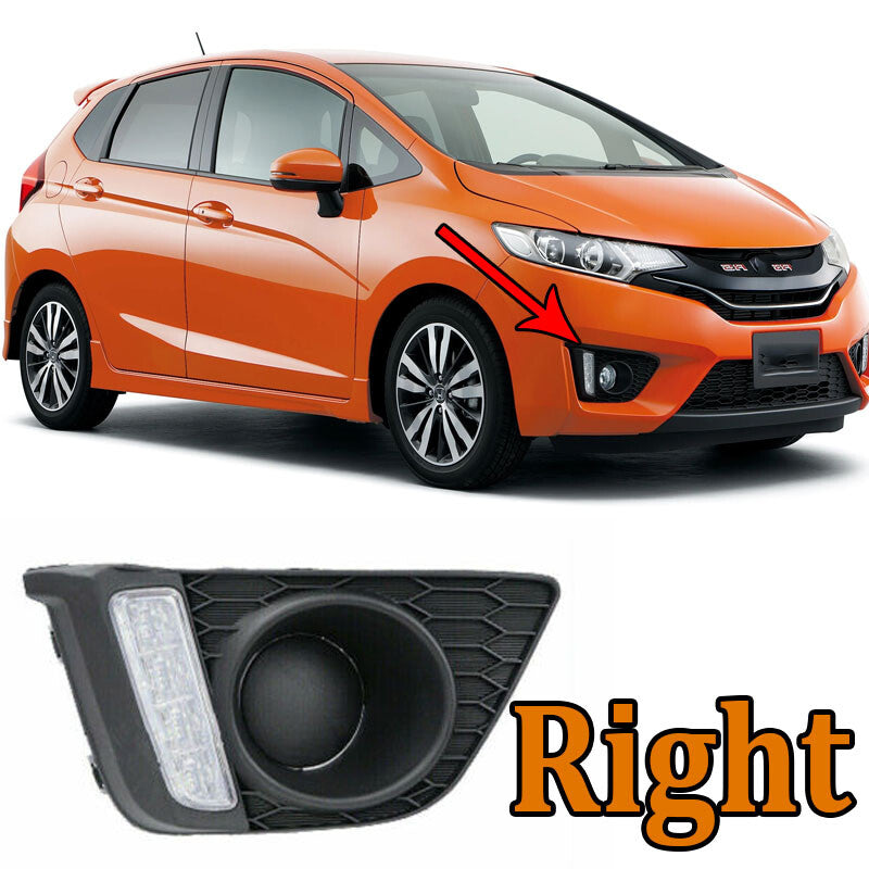 For 2015 2016 2017 for Honda Fit Jazz GK5 Right Front Bumper Fog lamp frame