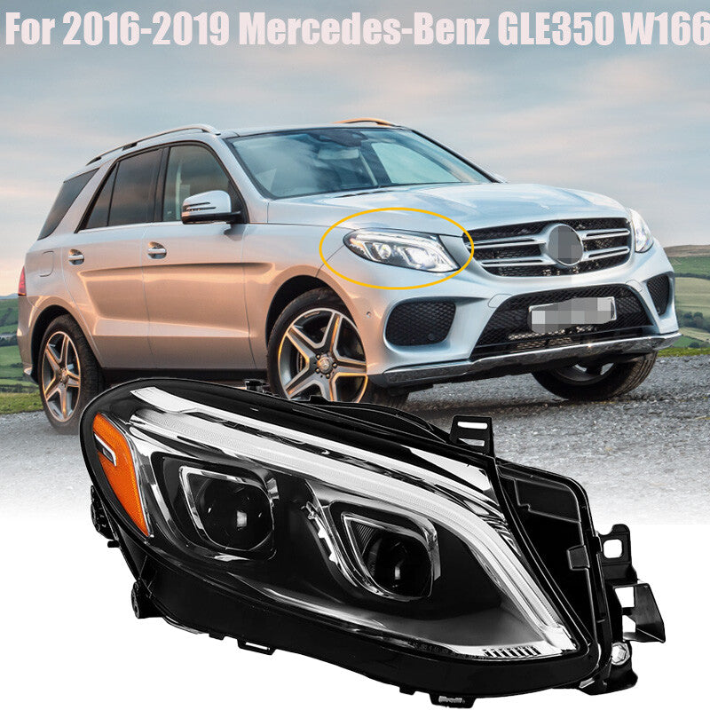 Passenger For 2016-2019 GLE350 W166 Full LED Headlight Headlamp n