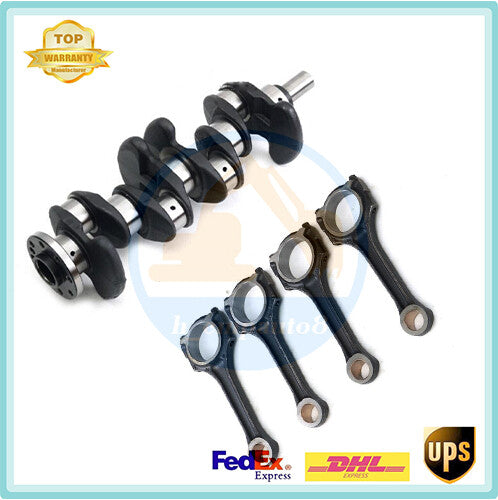 Crankshaft/4x Connecting Rod for Mercedes-Benz A160 A200 W176 W205 M270 M274 CN