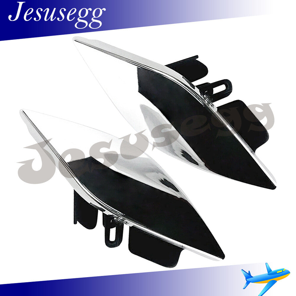 2x LH+RH Headlight Washer Nozzle Cover for Maserati Quattroporte 2014 15 16 17 Q