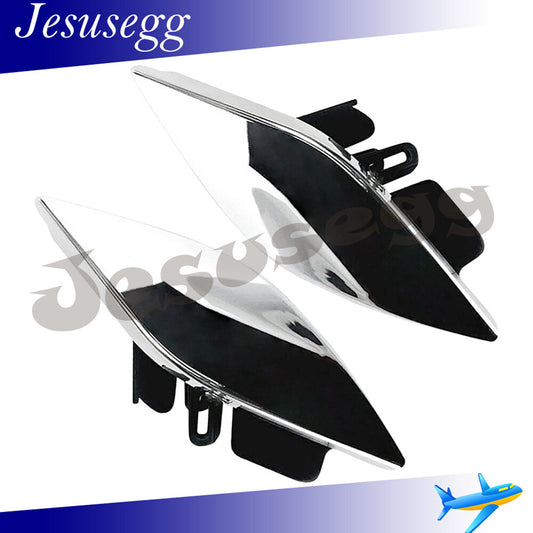 2x LH+RH Headlight Washer Nozzle Cover for Maserati Quattroporte 2014 15 16 17 Q