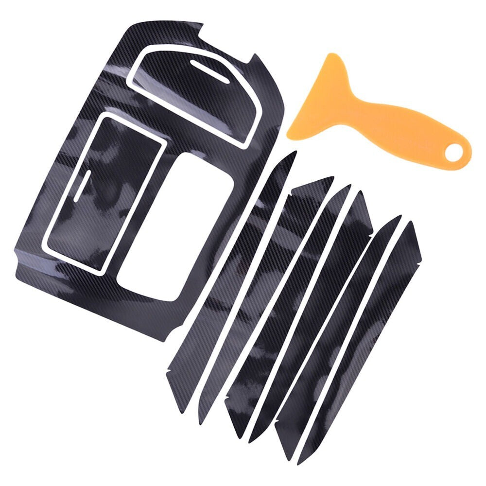 Door Panel Gear Shift Box Cover Trim Sticker Fit for Maserati Ghibli 2014-2017 n