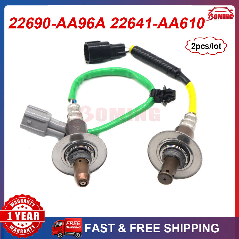 Two-piece upstream and downstream oxygen sensor kit for Jeep Grand Cherokee for Wrangler 96-99 4.0L