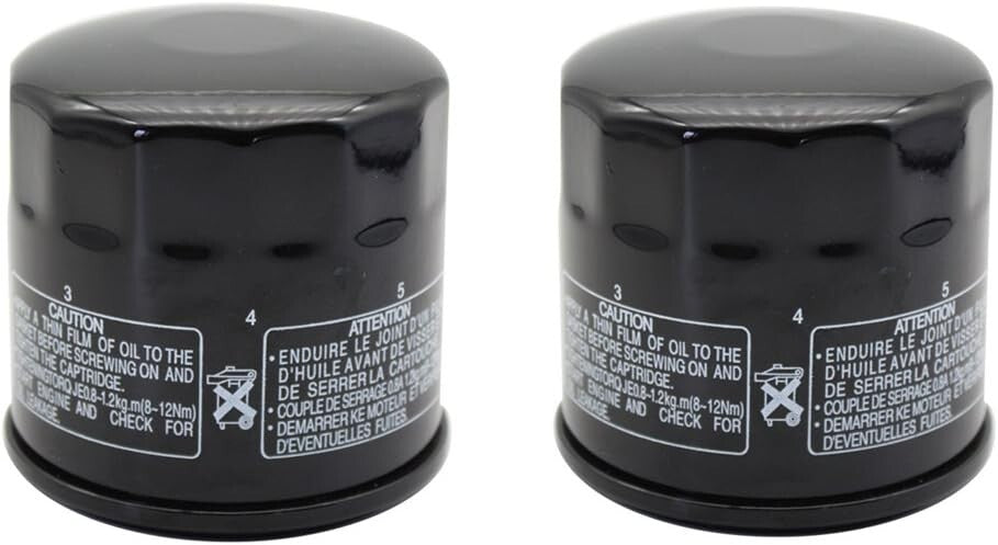 2xOil Filter for Suzuki LTF500 F Quadrunner 1998-02/LTF500F Vinson 4X4 500 02-07