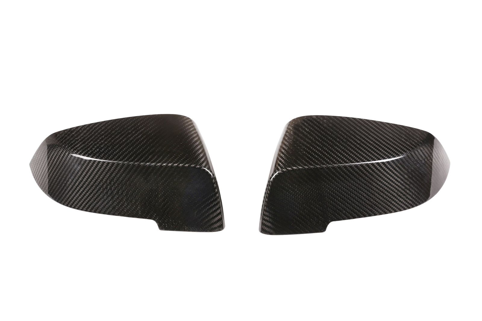carbon fiber side mirror covers for 2014-2018 for BMW F10, F11, and 5 Series (2 pieces)