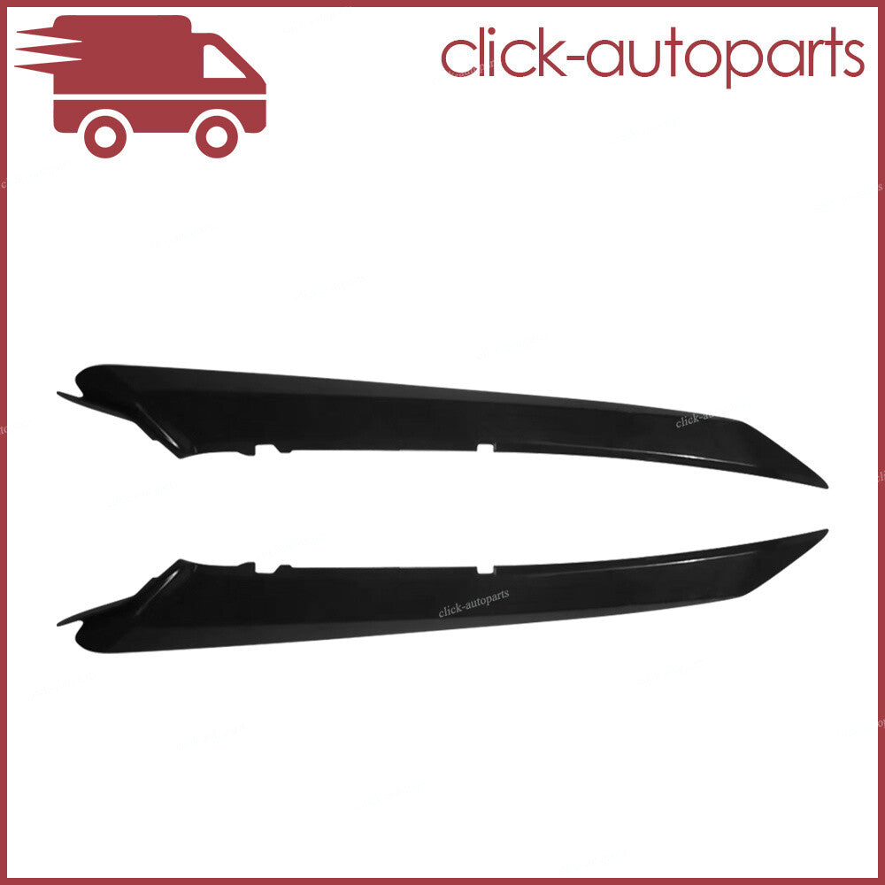Front Driver+Passenger Side Headlight Trim Molding Fits for Toyota for Camry 2018 - 2023