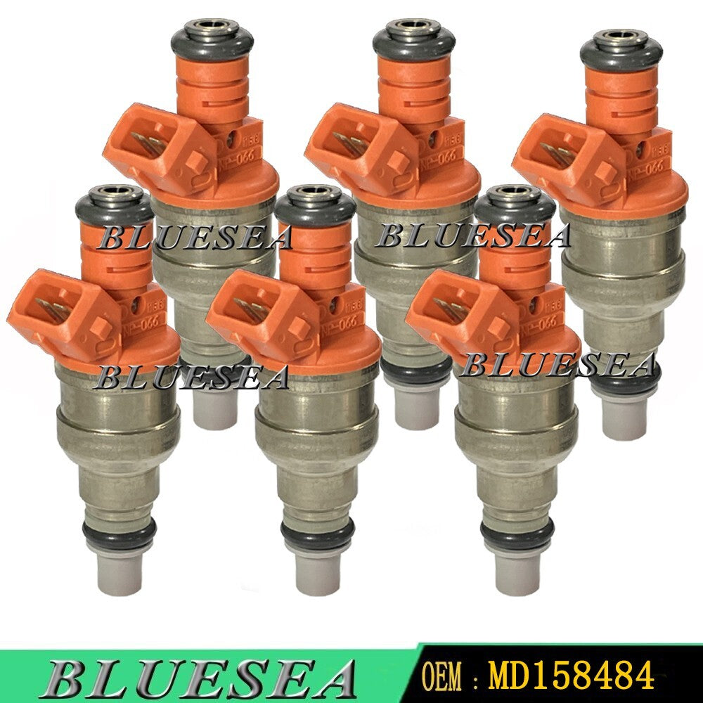 6PCS Fuel Injectors OEM INP-066 For 92-2000 for DODGE for CHRYSLER for PLYMOUTH V6 3.0L
