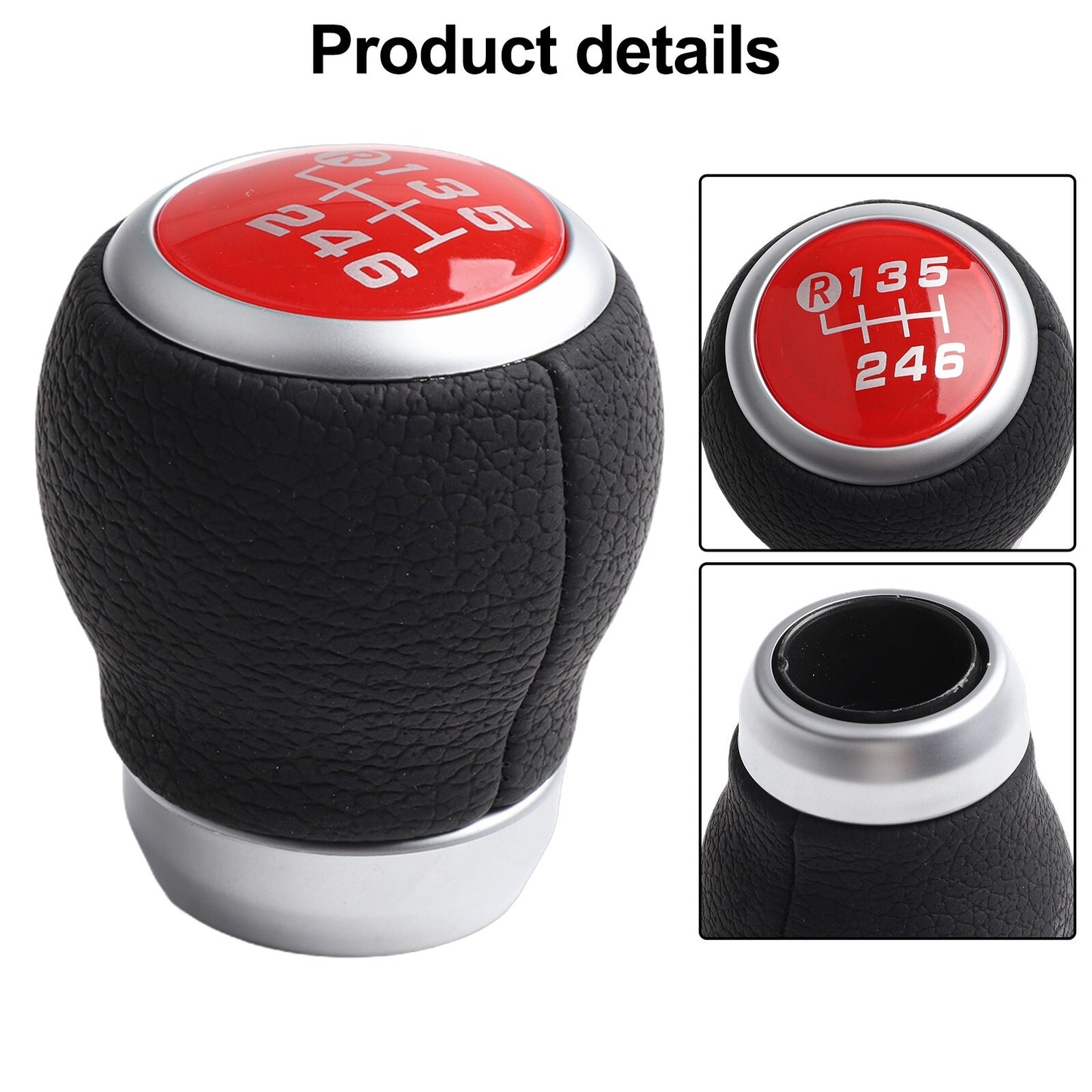 6 Speed Manual Gear Shift Knob Red for BRZ for 86 for SCION -S 13-20 v