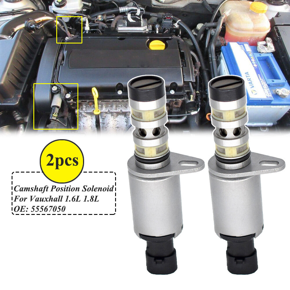 Pair Camshaft Timing Solenoid Control Valve VVT for Holden Astra for Cruze 55567050