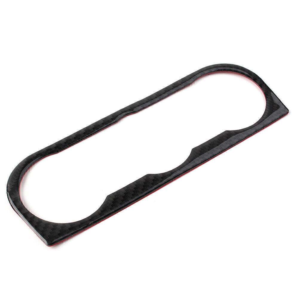 Carbon Fiber Central Console AC Switch Panel Trim For 2013-2018 for Subaru Forester
