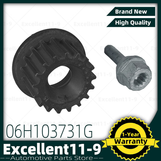 Water pump pulley with bolts #06H103731F and #WHT001163B, suitable for Audi A7, for A8 , and for Passat . n