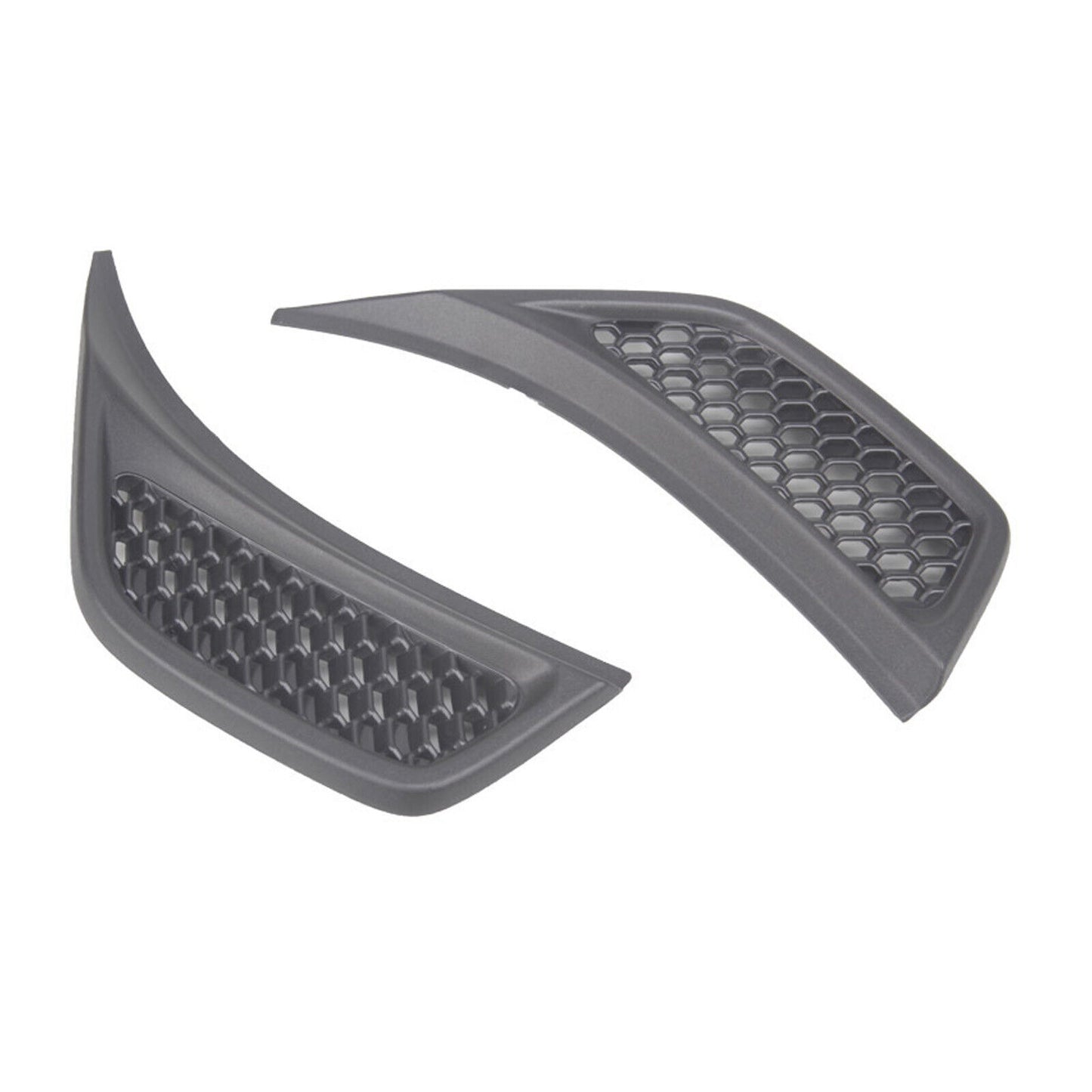 Fender Air Vent Side Marker Outlet Bezel for Jeep for Wrangler JL 2018-2022 Black