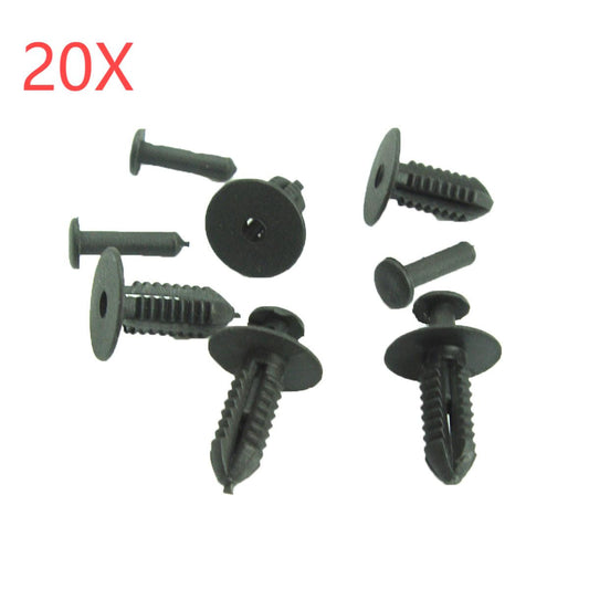 20Pcs Fender Liner Fastener Rivet Push Type Clips For W124 W164 W171 W202 W203 Q