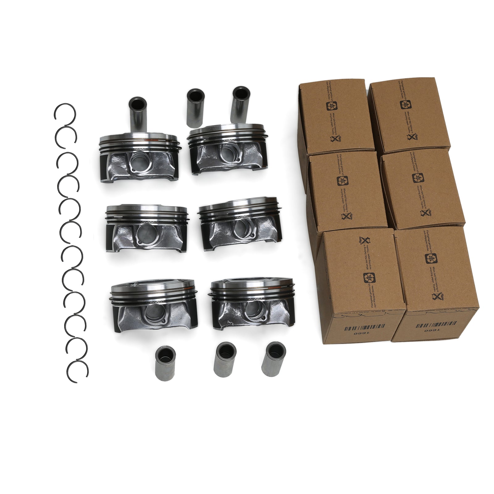 3.0 T Piston Ring Kit ¦µ84.51 mm for OEM for Panamera 971 for Volkswagen Touareg for Audi for A4  for A5  for A6  for A8