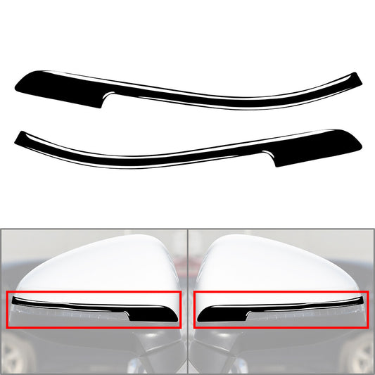 Rearview Mirror Anticollision Strip Cover Trim FITS for Audi A4 B9 S4 RS4