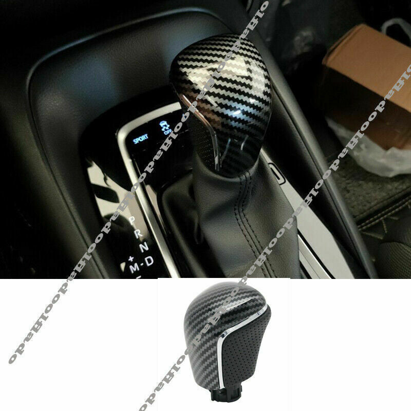 for Toyota for Corolla for Camry for Avalon 2018-2022 Carbon Fiber Gear Shift Knob Shifter