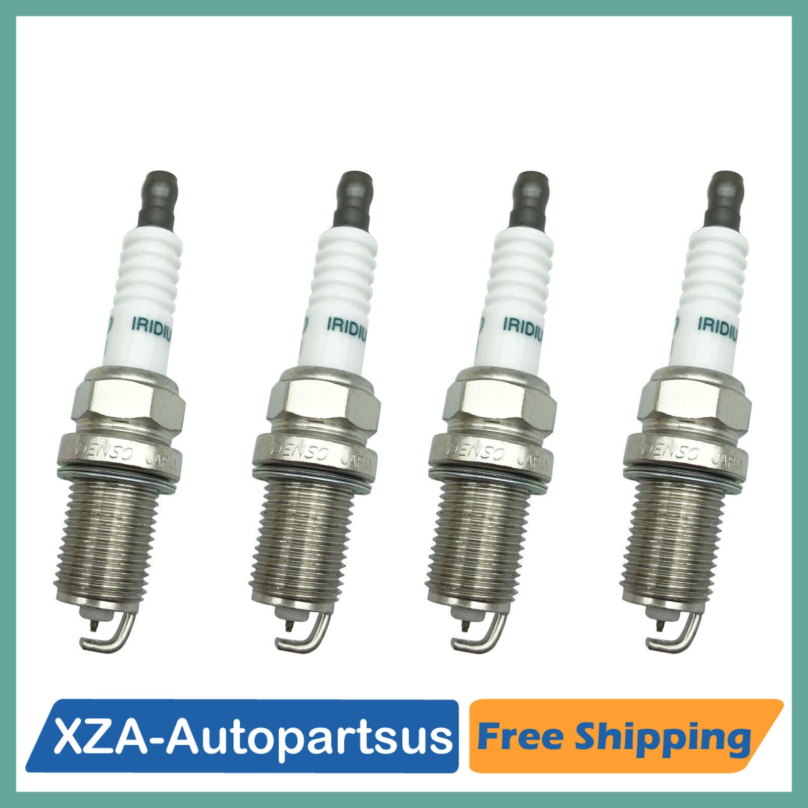 4 Iridium Spark Plugs for Toyota for Corolla , for Camry , and Prius Engines 90919-01240 Q