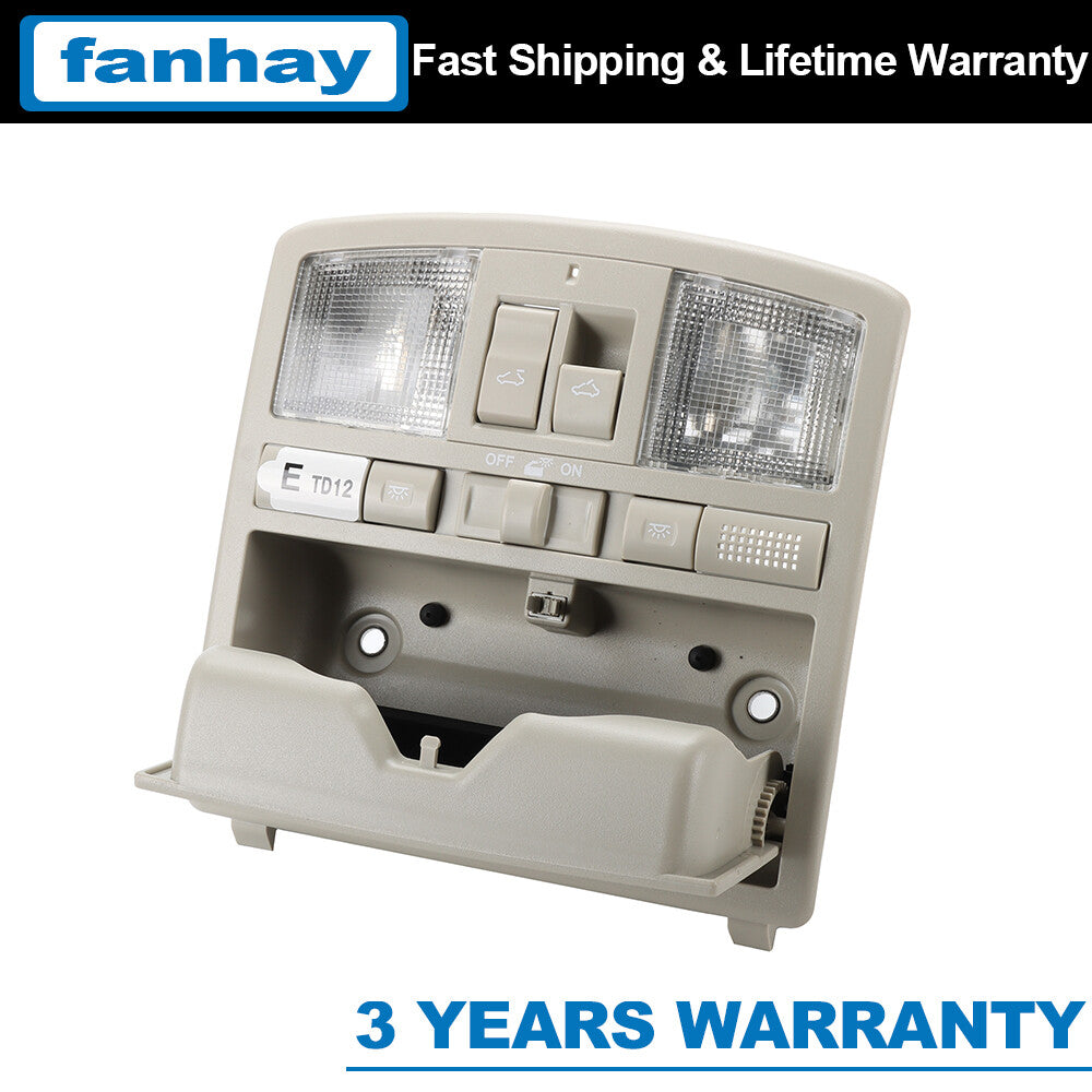 Sunroof Over-Head Console Light for Mazda 6 2009-2013 TD1269970H75 GS4C-69-970D Q