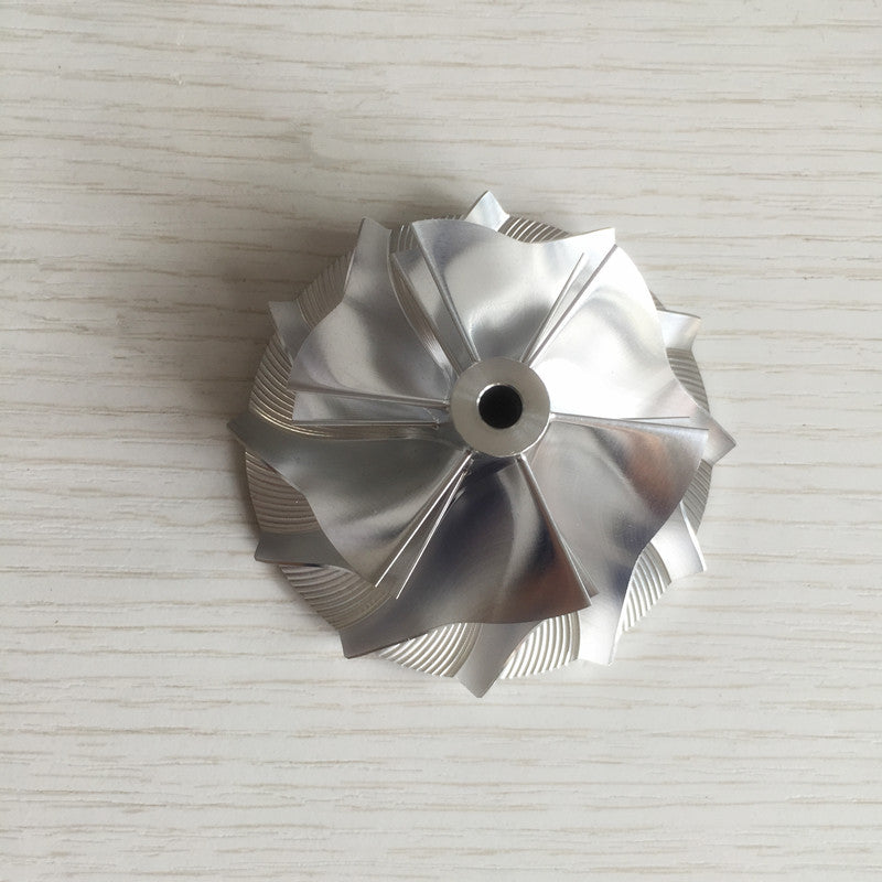 TD04HL Reverse 49.10/65.00 mm 6+6 Blade Performance Billet Compressor Wheel