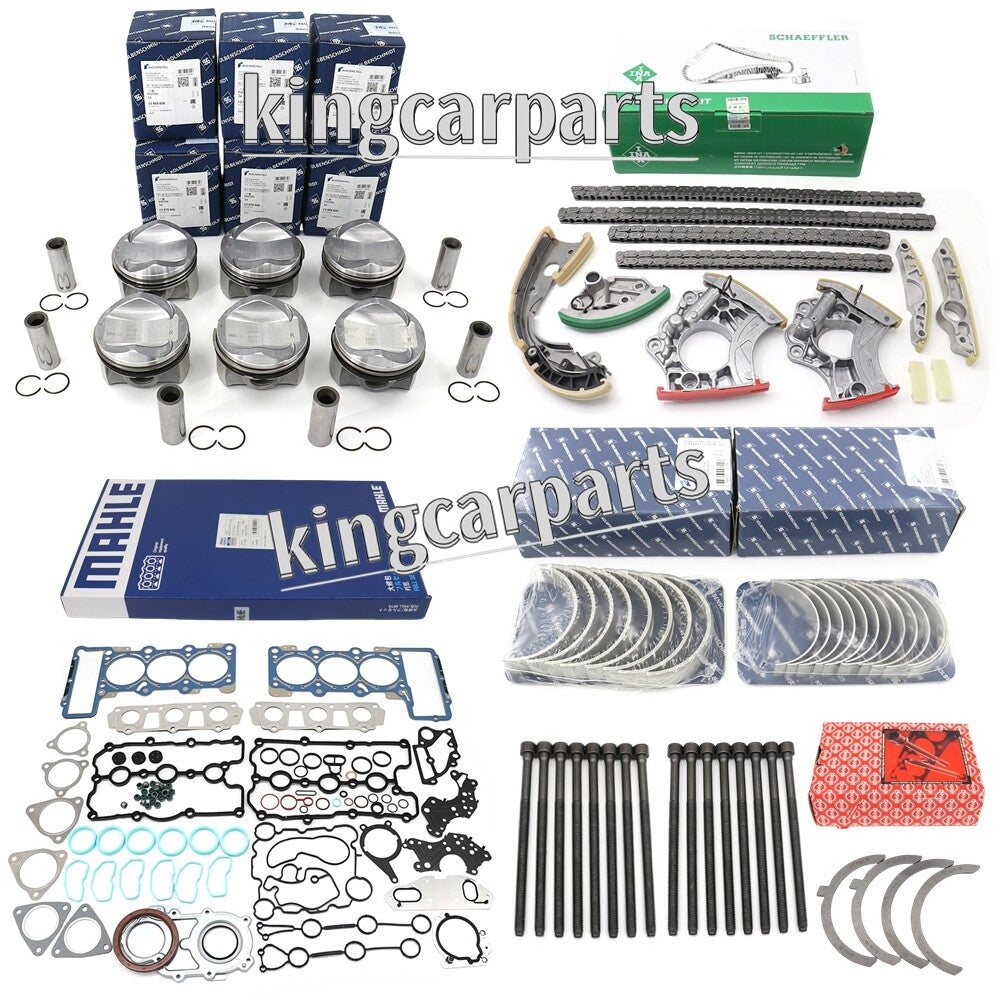 Equipment Manufacturer ( ) Engine Piston Gasket Overhaul and Rebuild Kit for A7, for A8 , Q5, Q7 3.0T