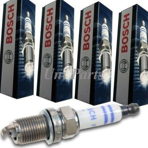 4-piece Dual Platinum Spark Plug Set 06H905611 FR5KPP332, suitable for Volkswagen for Audi 1.8 2.0