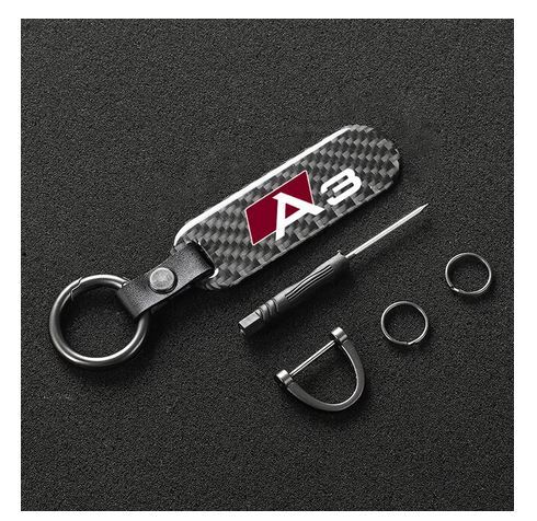 for Audi TTRS TTS TT Badge Ring Stickers Cover Front Hat Badge Gloss Black 2016+- v
