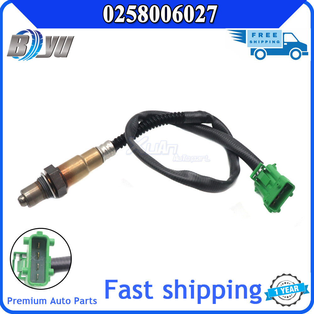 0258006027 Applicable to for Citroen C2 C3 C4 C5 C6 C8 for PEUGEOT Lambda O2 Oxygen Sensor v