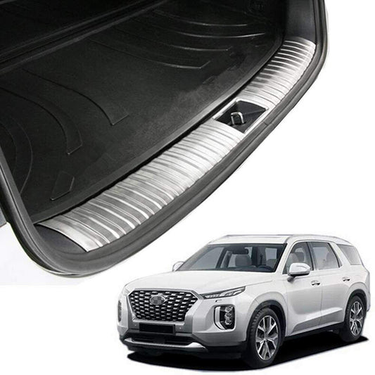 for Hyundai Palisade 2020-2023 Rear Bumper Sill Moulding Trims Protector Plate