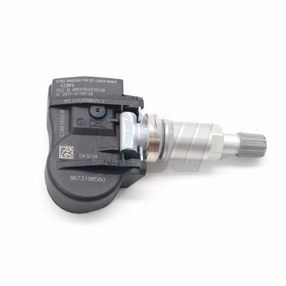 4X TPMS 5430T4 Tire Pressure Sensor 9673198580 for Peugeot 207 307 for Citroen C4